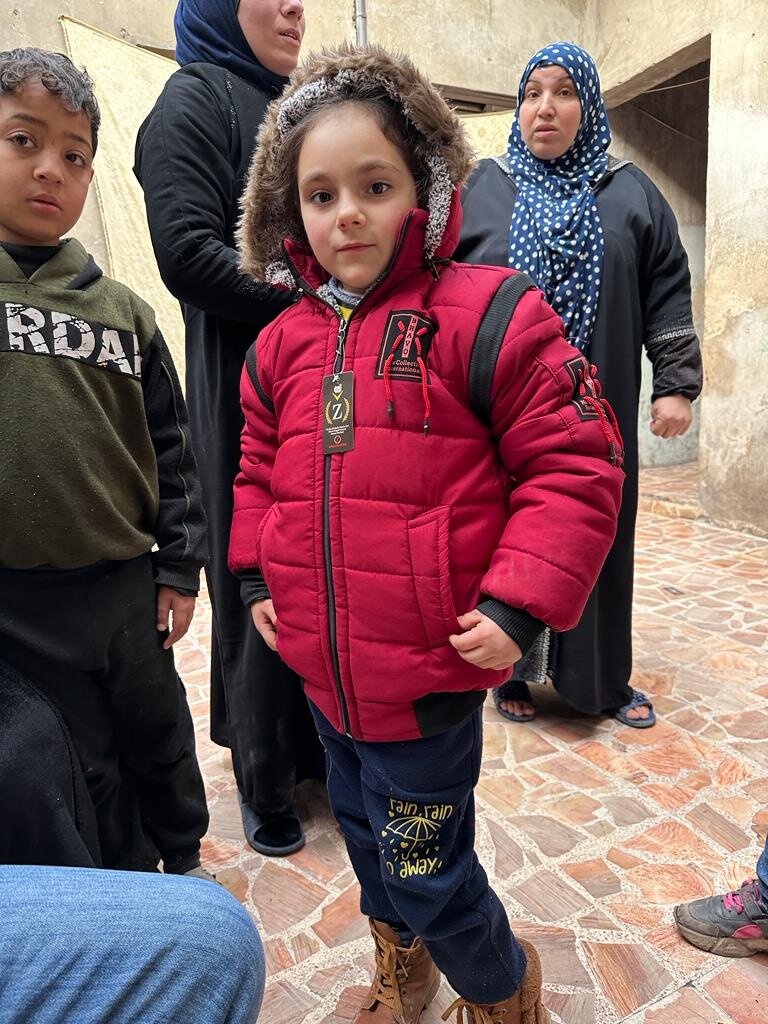One Child, One Coat: Give Warmth to Aleppo's Kids