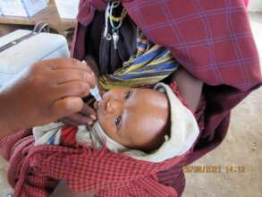 Mobile Medical Clinic Volunteer Supplements Vit A
