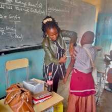 HPV Vaccination at Misigyo Primary School
