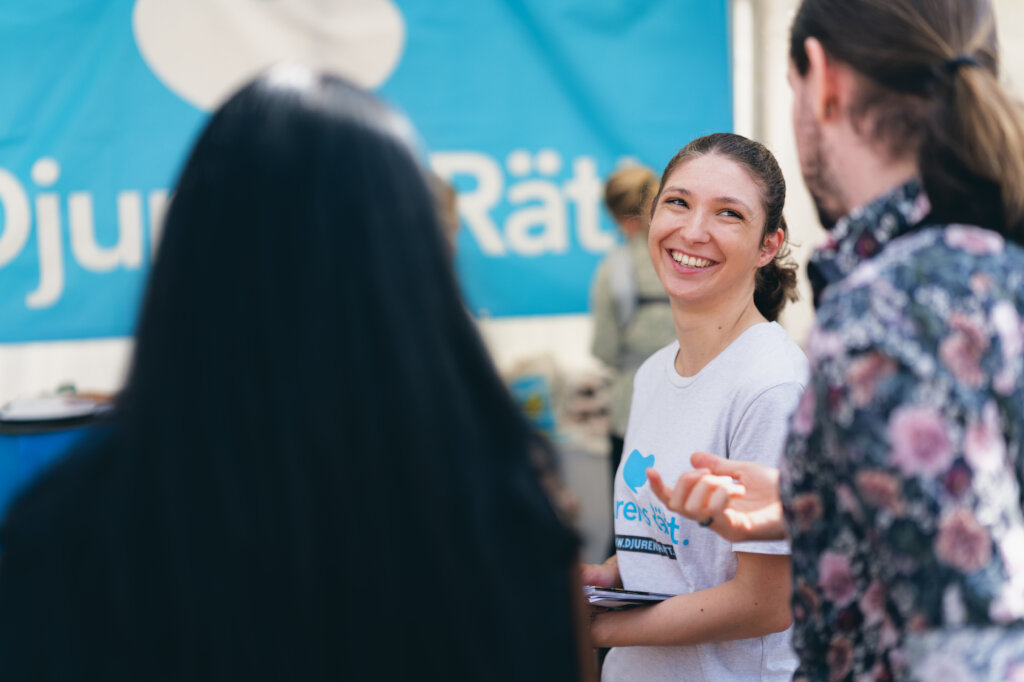 Help raise awareness about animal rights in Sweden