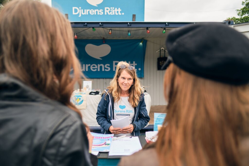 Help raise awareness about animal rights in Sweden