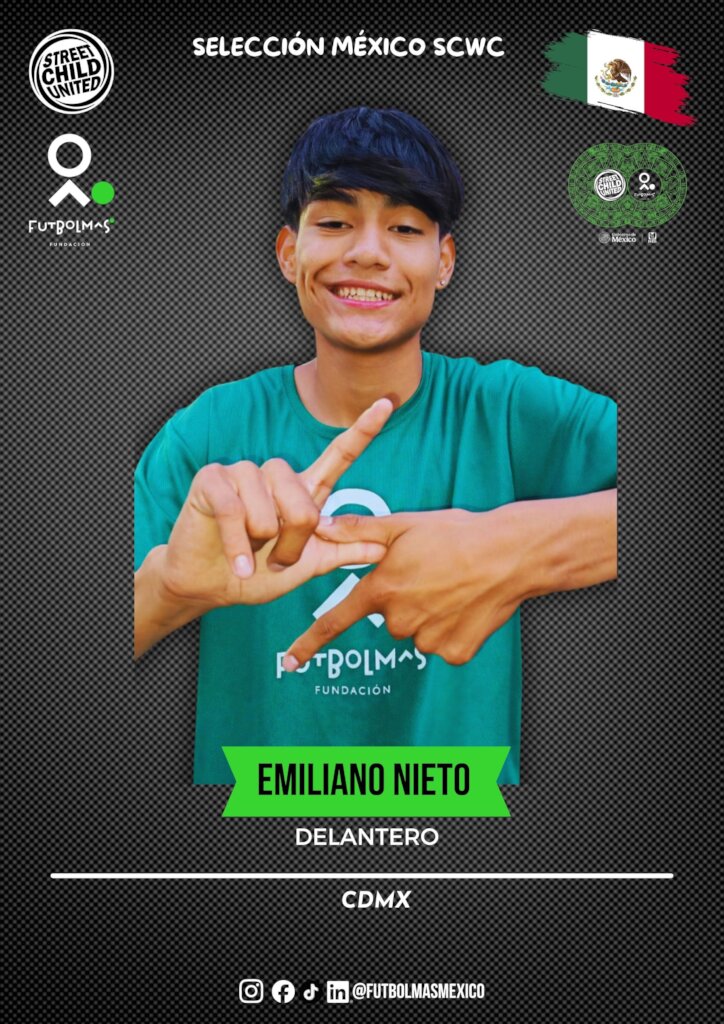 Mexico soccer team for Street Child World Cup 2026