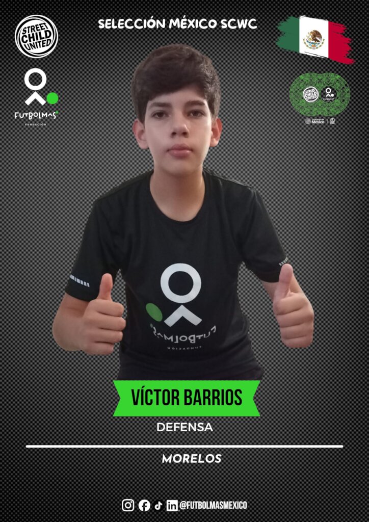 Mexico soccer team for Street Child World Cup 2026
