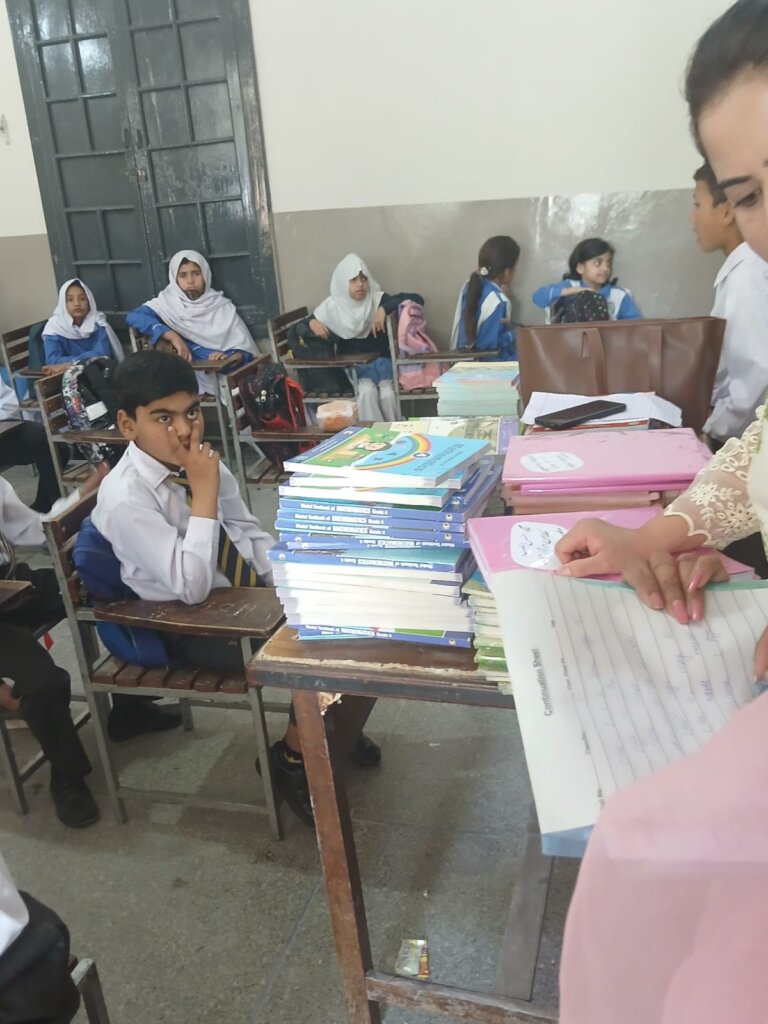 Out of Children enrolled and studying in school