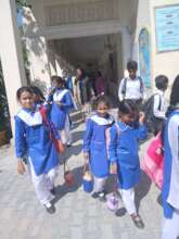 Children going to their classrooms