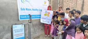 Community Schoolchildren Thanking GlobalGiving