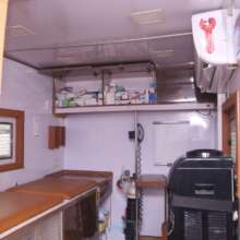Inside view of Clinic on Wheels