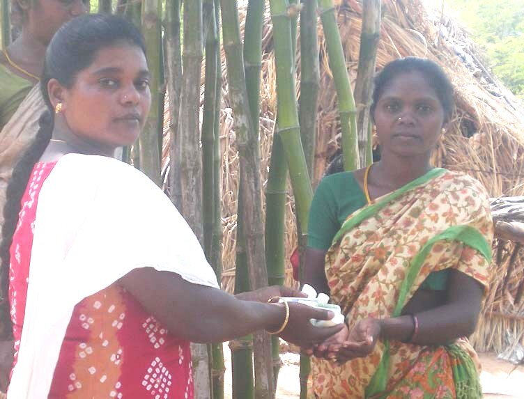 Napkins and sanitation for Tribe Women and girl