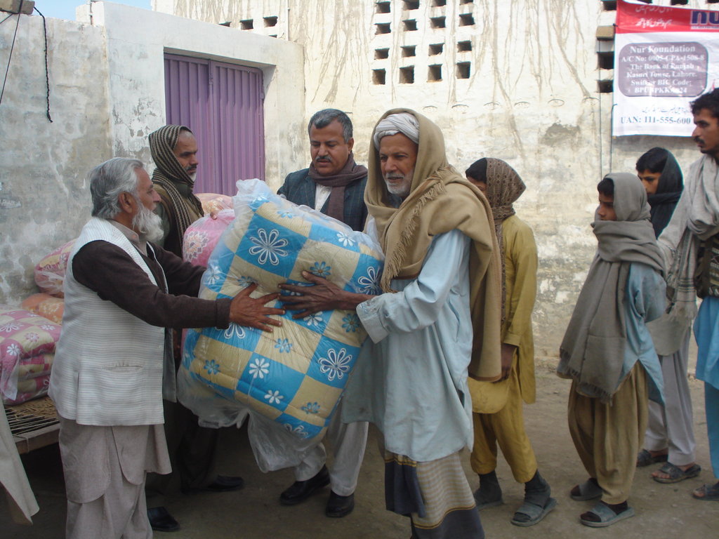 Winter Quilts for the flood affected in Pakistan