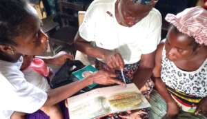 Adults learning together