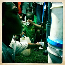 boys filling cups 2