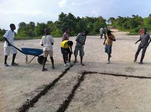 making the pitch