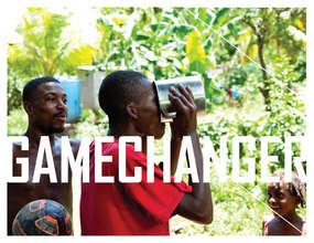 Gamechanger Bucket = Access to Clean Water + Sport