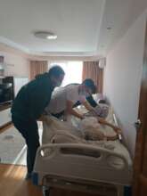 Mihai working with team