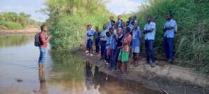 Students Learning in Nature
