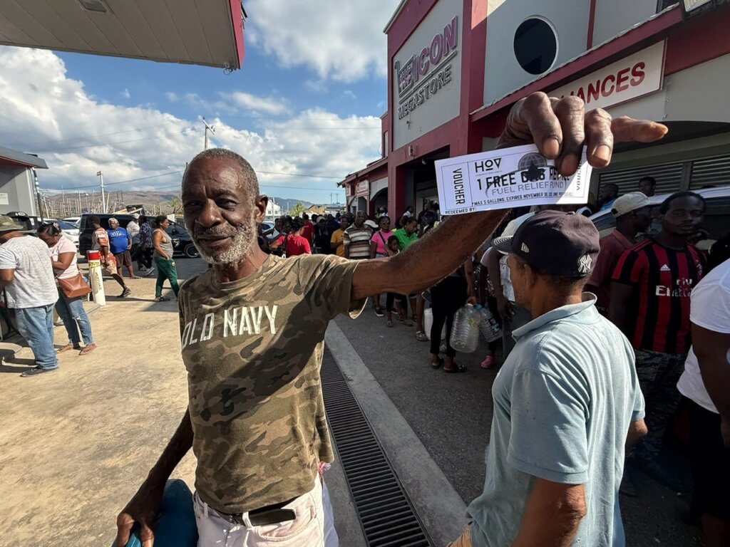 Free Fuel for Hurricane Melissa Relief in Jamaica