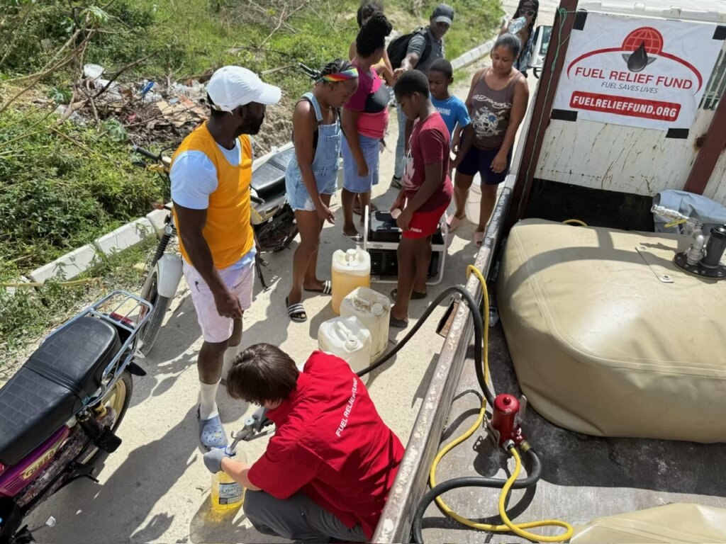 Free Fuel for Hurricane Melissa Relief in Jamaica