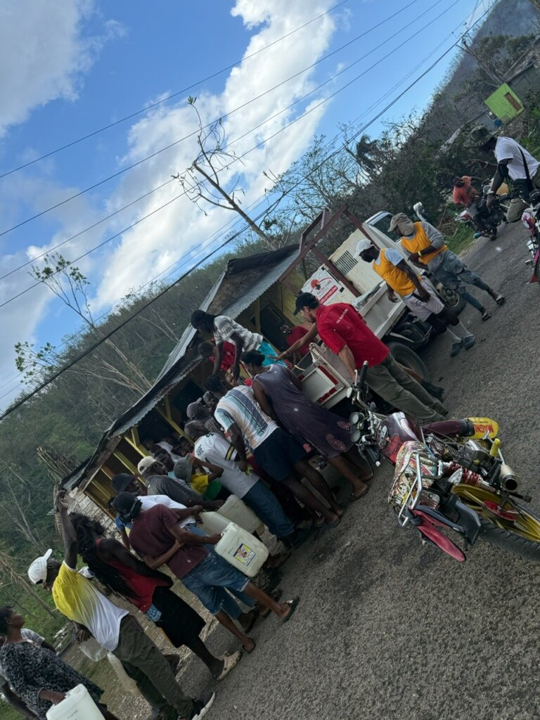 Free Fuel for Hurricane Melissa Relief in Jamaica