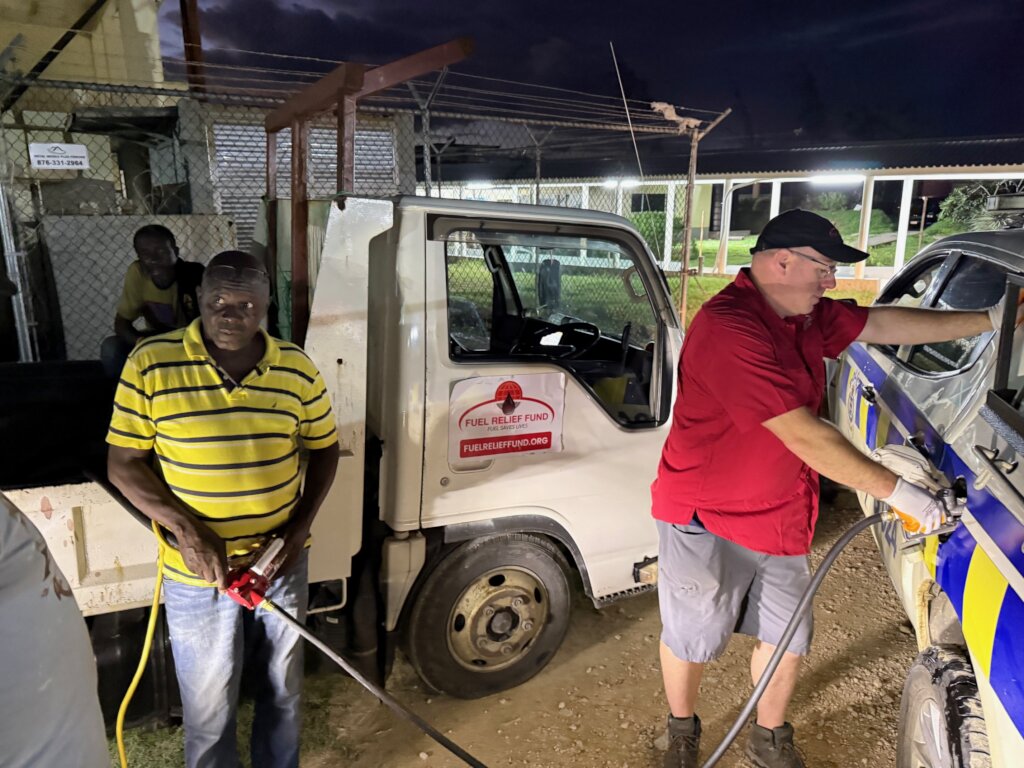 Free Fuel for Hurricane Melissa Relief in Jamaica
