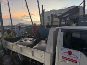 FRF fueling Falmouth Hospital in Jamaica.