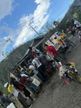 FRF handing out fuel in Welcome, JM.