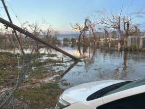 Destruction from Hurricane Melissa in Jamaica.