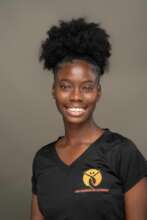 Sabrina our student leading the hurricane relief