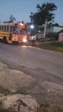 Students Boarding the School Bus