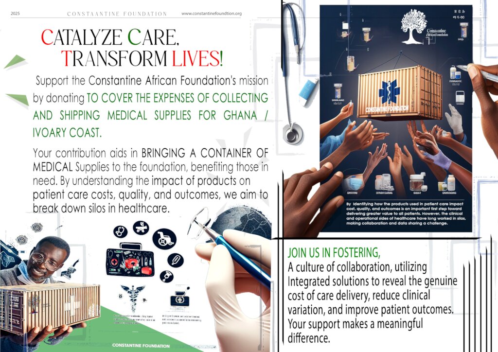 Deliver Lifesaving Medical Supplies to West Africa