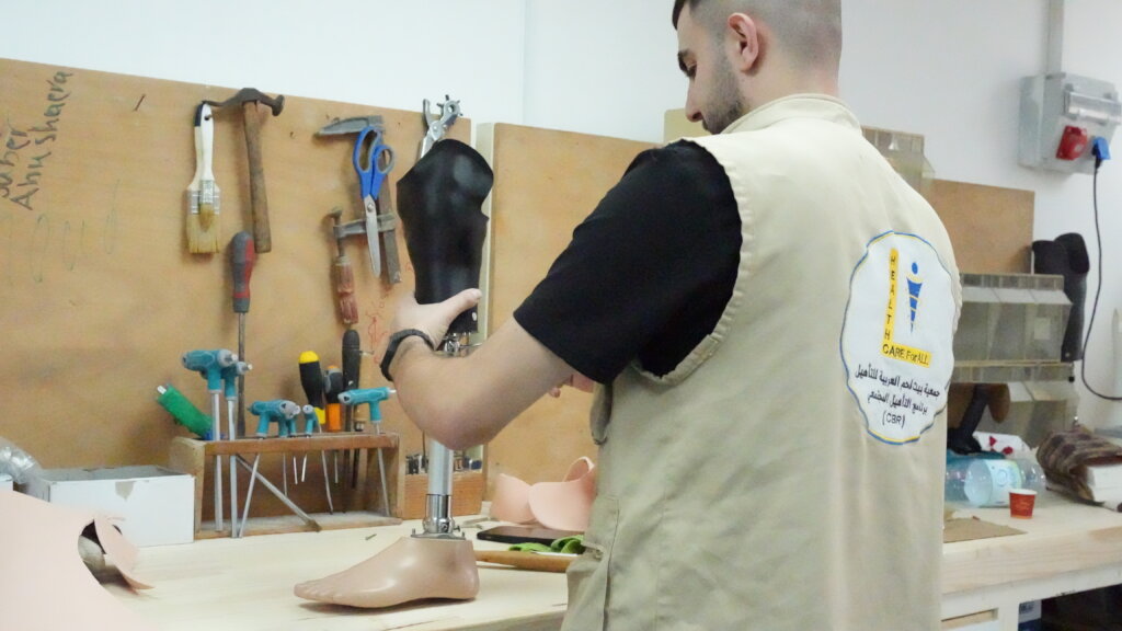 Emergency Prosthetic Support for Palestinians