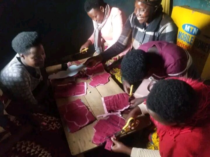 REUSABLE SANITARY PADS PROJECT KISORO UGANDA
