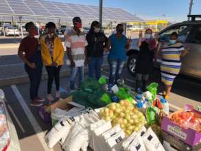 Providing food to the 20 most vulnerable families