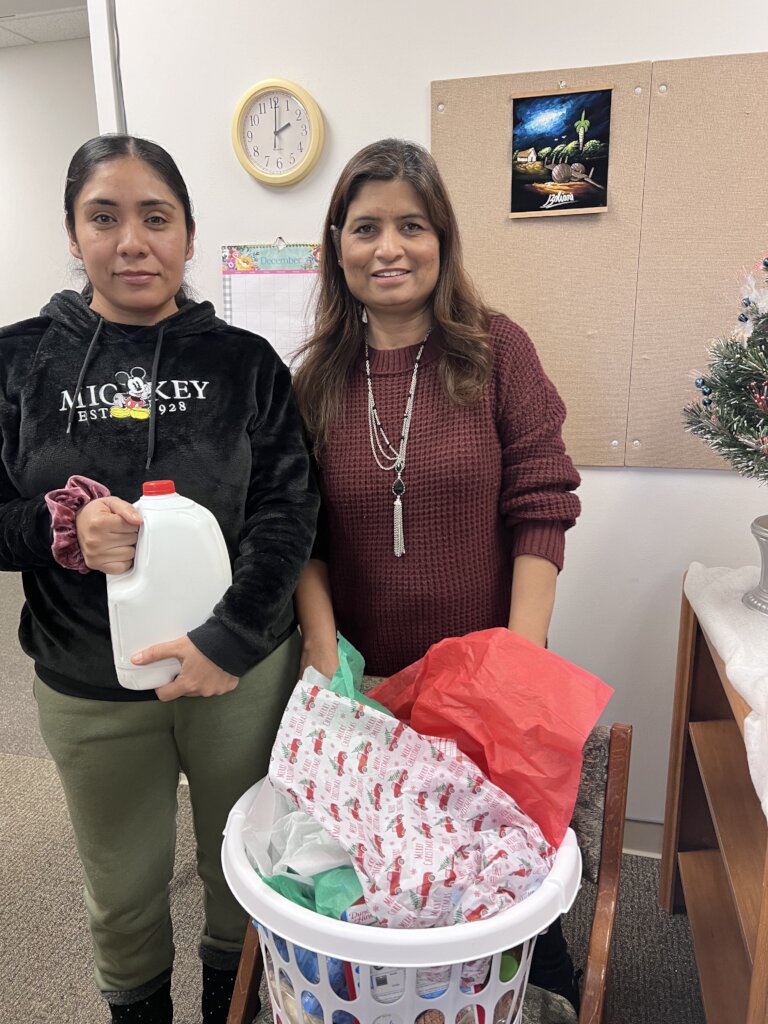 Christmas Food Baskets for 50 Immigrant Families
