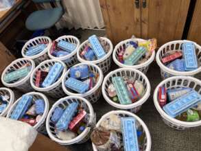 Christmas Food Baskets for 50 Immigrant Families