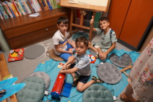 Time to play, connect and simply be children!