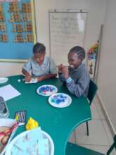 Students at Sisabelo Saka Inclusive School, Zambia