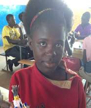 Girl with her Art Work