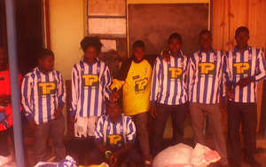 Grade 8 Boys in Sports Kit from the Container