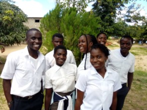 Pizz school leavers at Mabwize Secondary School