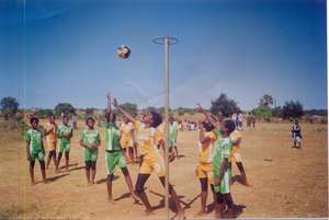Netball team in action!