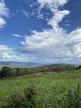 Rwanda's never-ending mountain views from the land