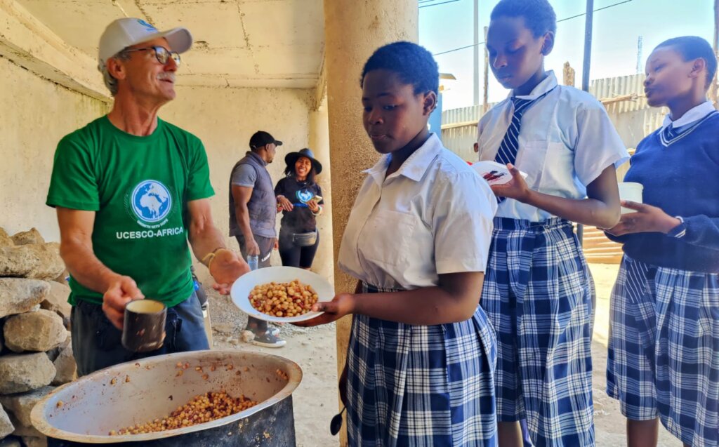 Christmas Meal and  Back to School drive misssion