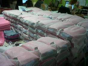 Our first shipment of 200 kits!