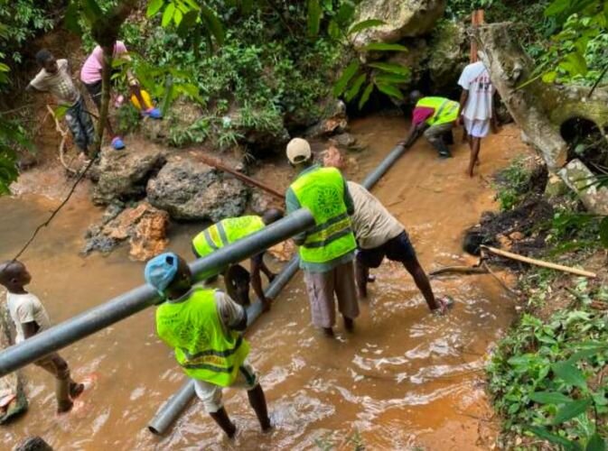Clean Water Access in Kingwangala, DR Congo