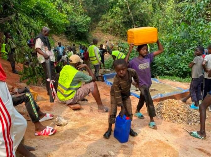 Clean Water Access in Kingwangala, DR Congo