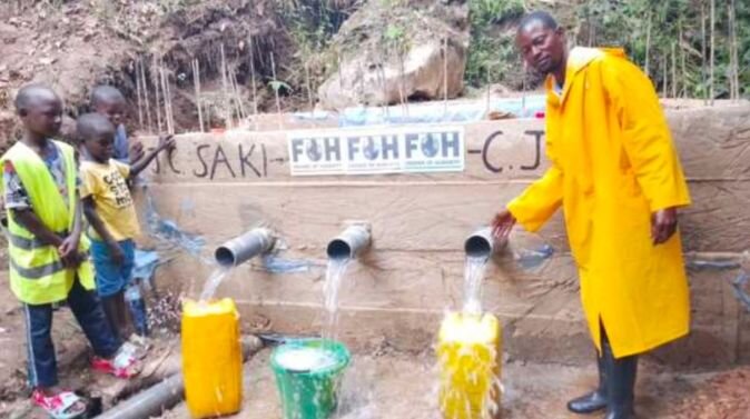 Clean Water Access in Kingwangala, DR Congo