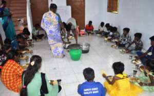 PROVIDE MEAL TO UNDERPRIVILEGED TRIBAL CHILDREN