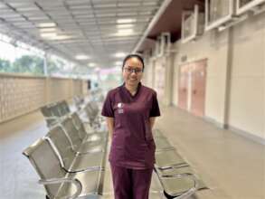 Nurse Srey Pich, outpatient department leader