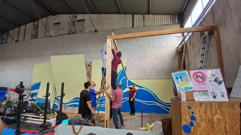 Join us to Rebuild our Community Climbing Wall!