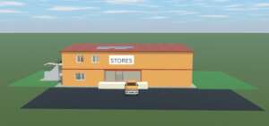 Architectural Rendering of New Storage Building
